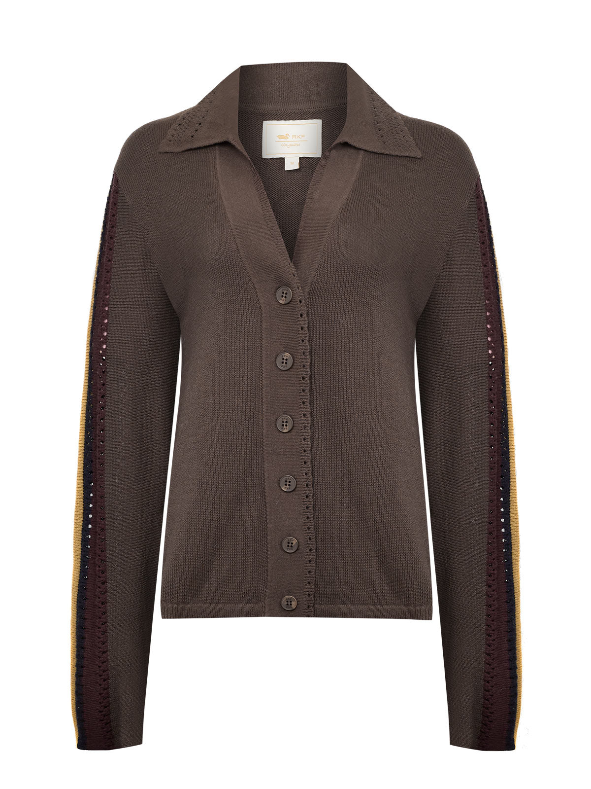 Sweater Algodón Orgánico Mujer Angelonia Café Rockford