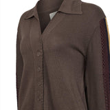 Sweater Algodón Orgánico Mujer Angelonia Café Rockford