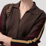 Sweater Algodón Orgánico Mujer Angelonia Café Rockford