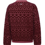 Polerón Algodón Orgánico Mujer North Rojo Rockford