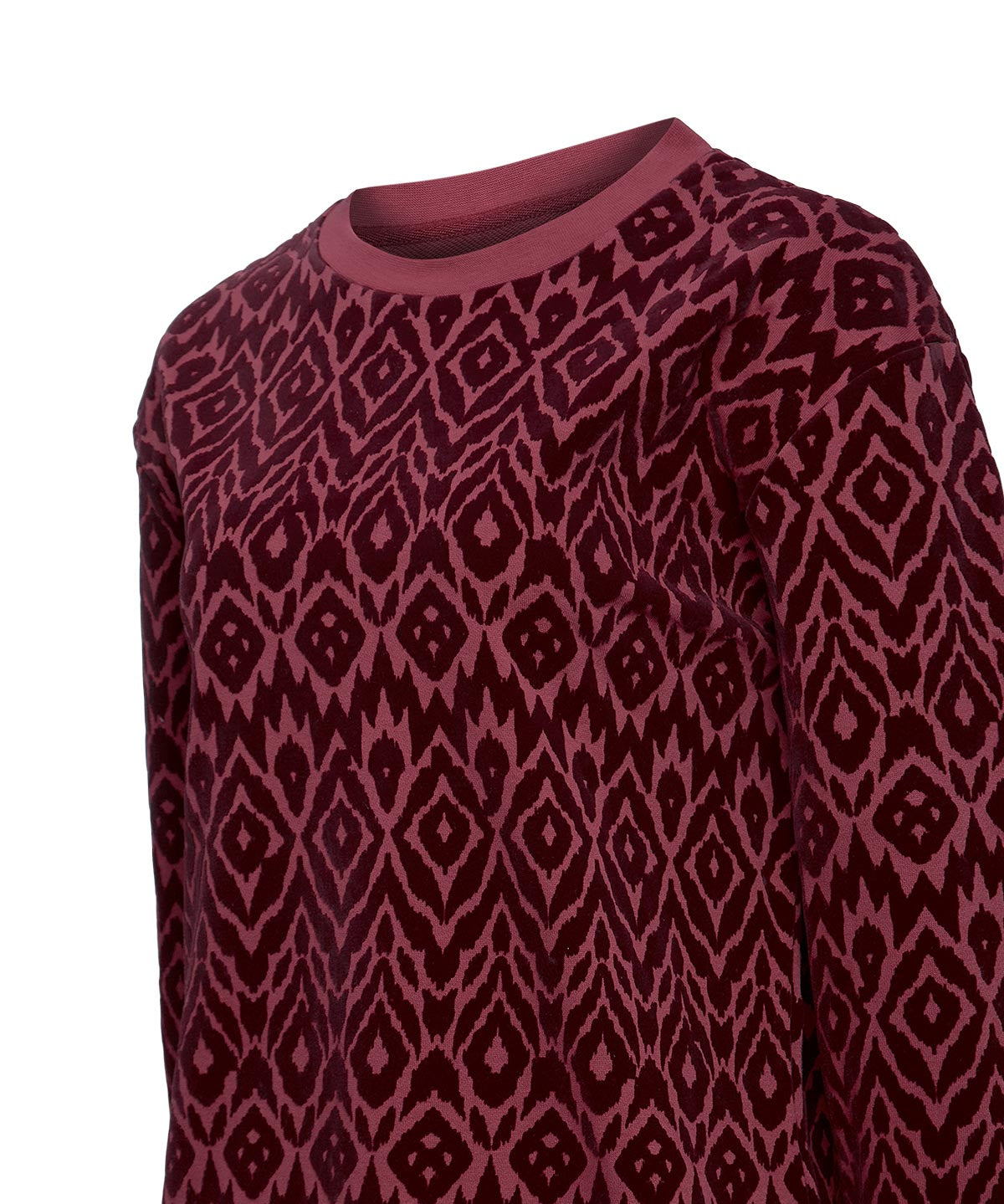 Polerón Algodón Orgánico Mujer North Rojo Rockford