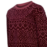 Polerón Algodón Orgánico Mujer North Rojo Rockford