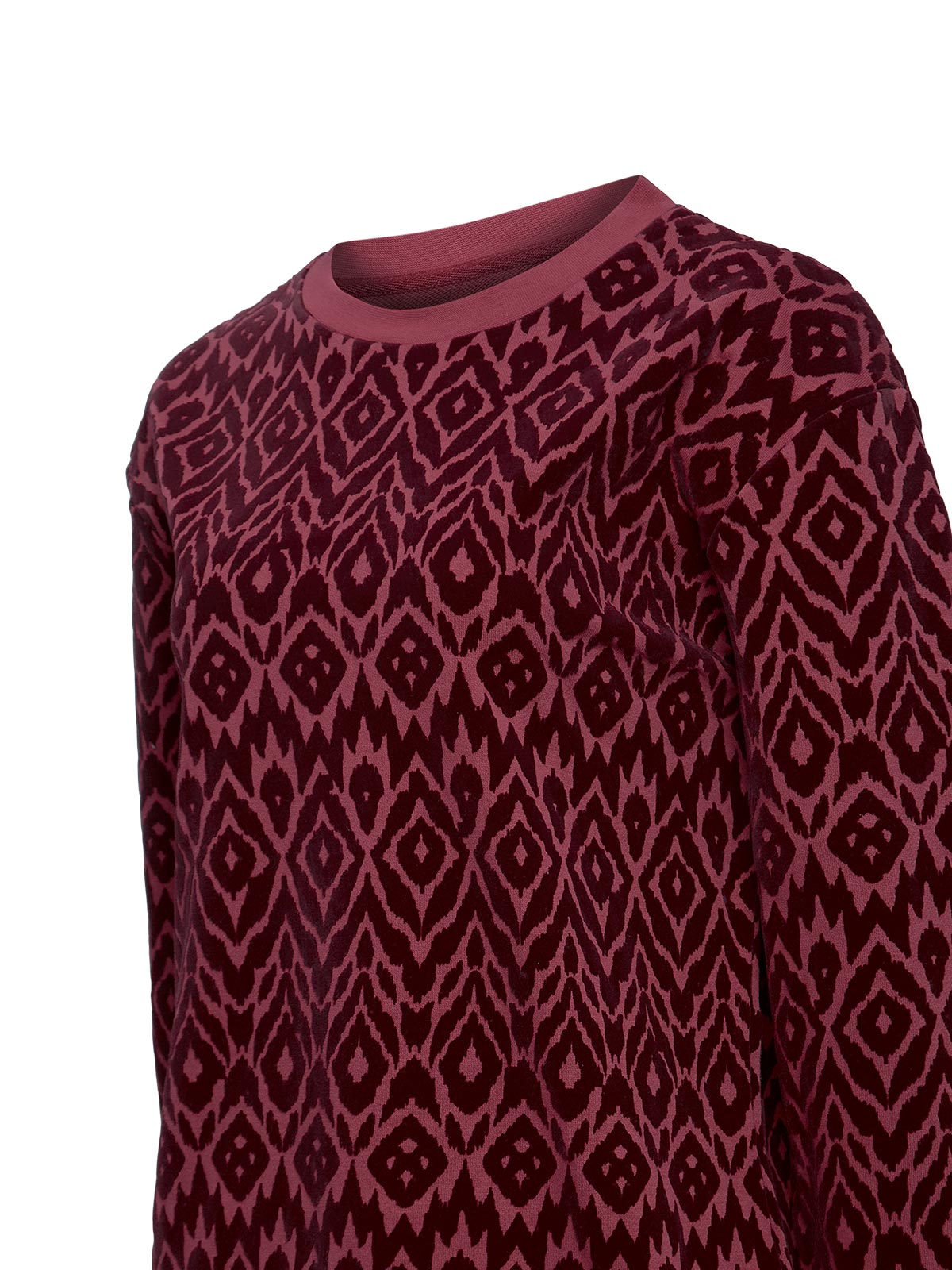 Polerón Algodón Orgánico Mujer North Rojo Rockford