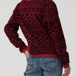 Polerón Algodón Orgánico Mujer North Rojo Rockford