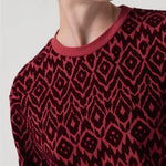 Polerón Algodón Orgánico Mujer North Rojo Rockford