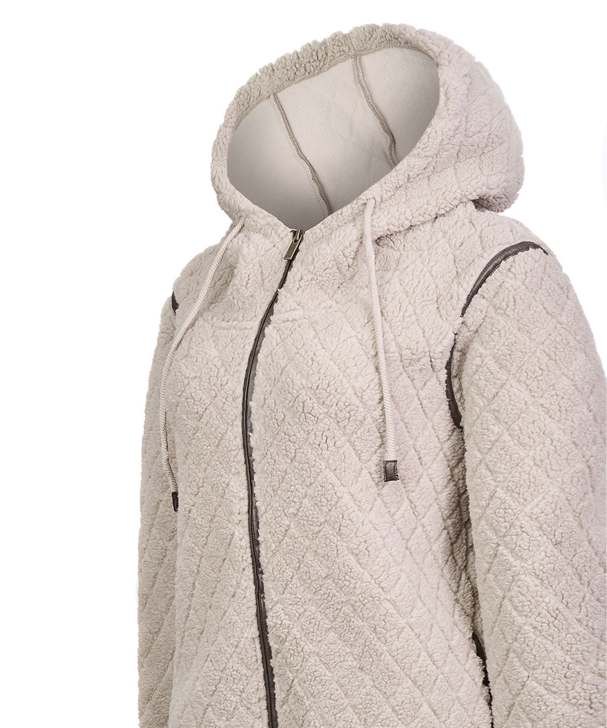 Polar Poliéster Reciclado Mujer Pilosis Café Rockford