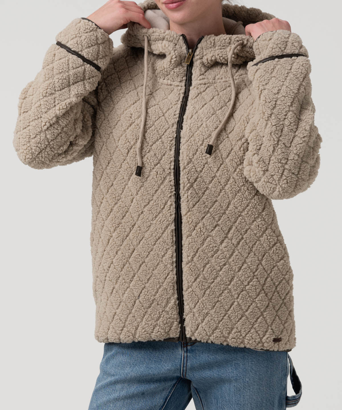 Polar Poliéster Reciclado Mujer Pilosis Café Rockford