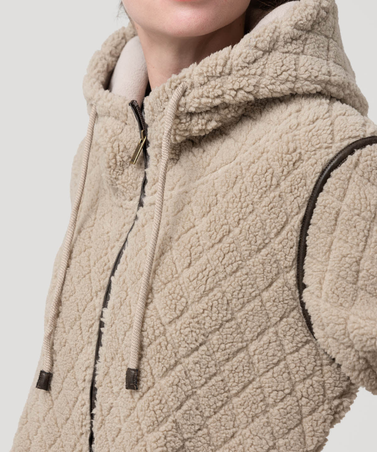 Polar Poliéster Reciclado Mujer Pilosis Café Rockford
