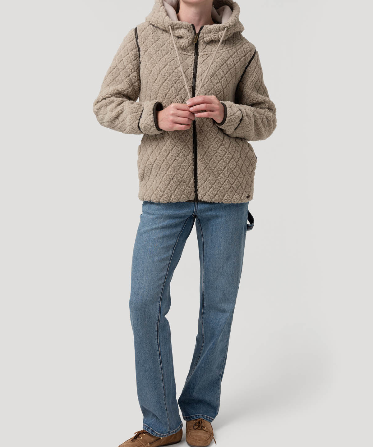 Polar Poliéster Reciclado Mujer Pilosis Café Rockford