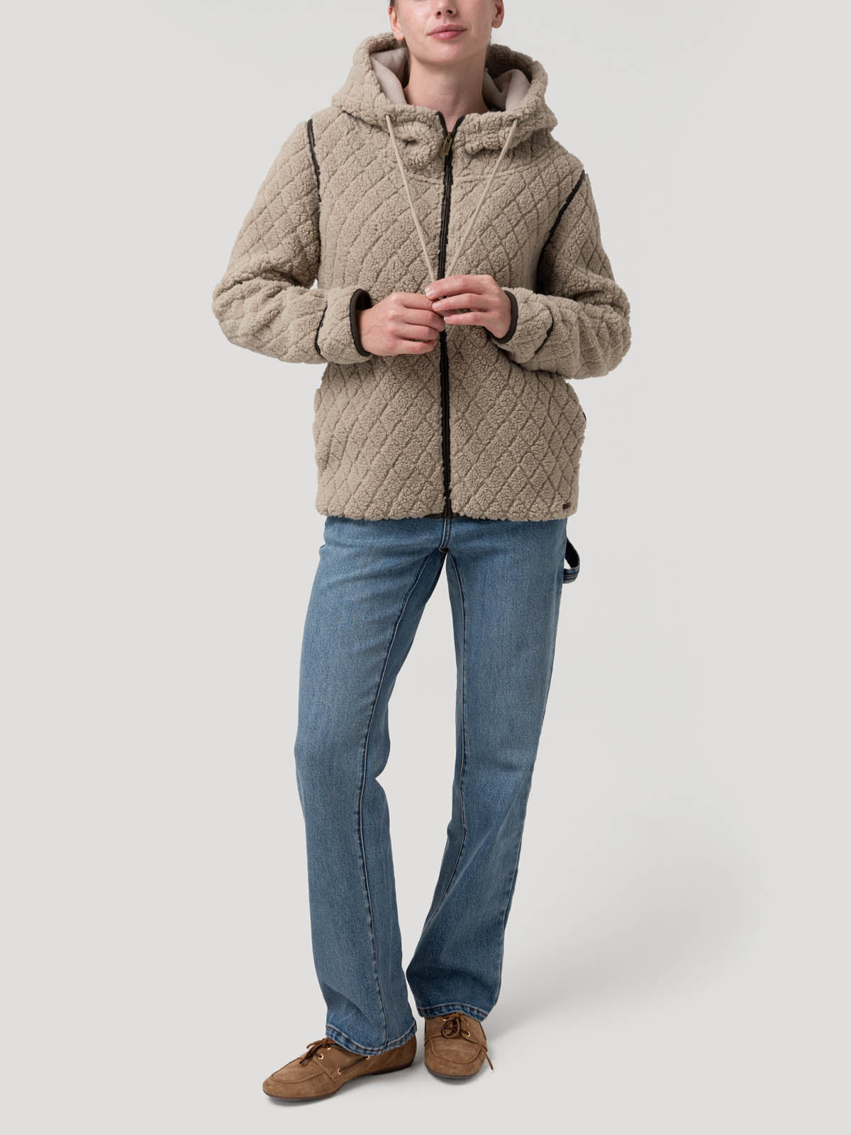 Polar Poliéster Reciclado Mujer Pilosis Café Rockford