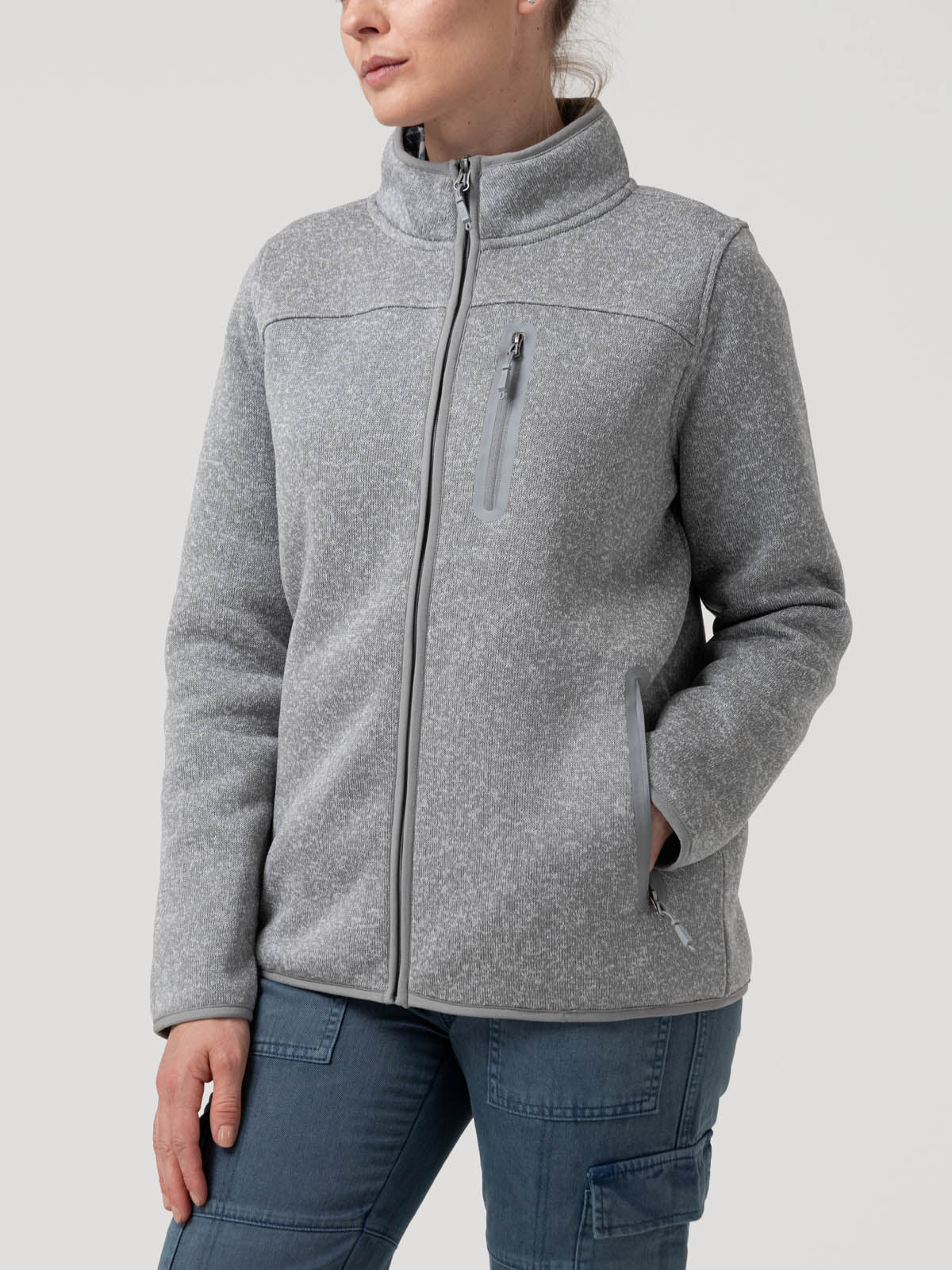 Polar Poliéster Reciclado Mujer Amber Gris Rockford