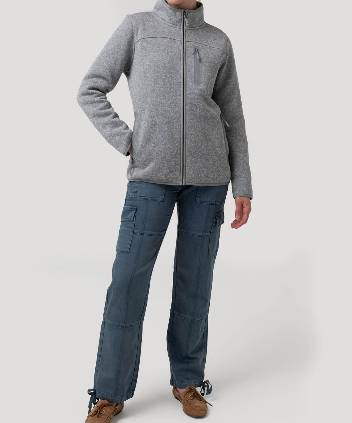 Polar Poliéster Reciclado Mujer Amber Gris Rockford