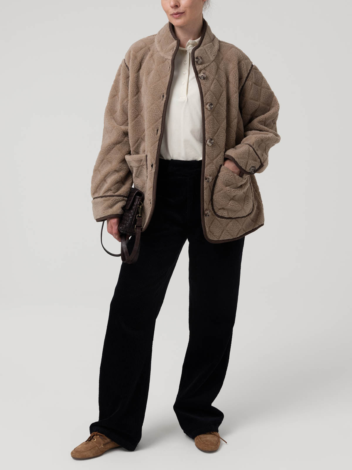 Polar Poliéster Reciclado Mujer Jasmin Café Rockford