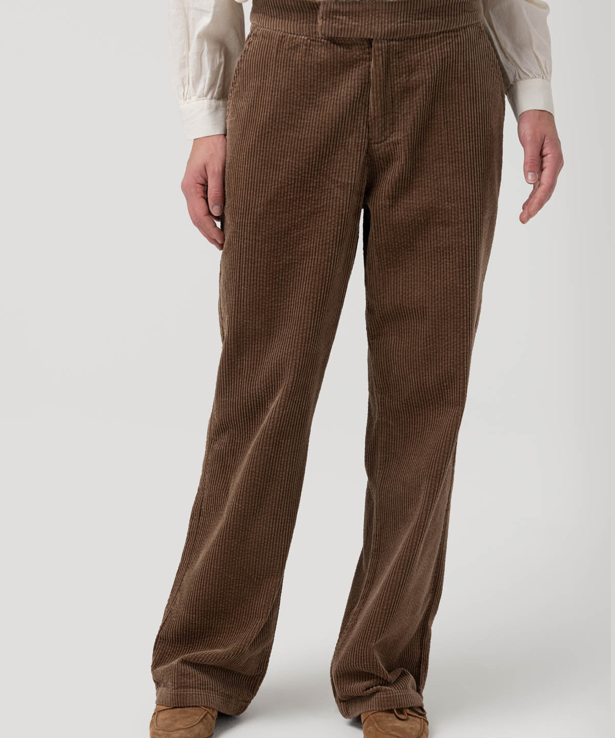 Pantalón Algodón Orgánico Mujer Verdant Café Rockford