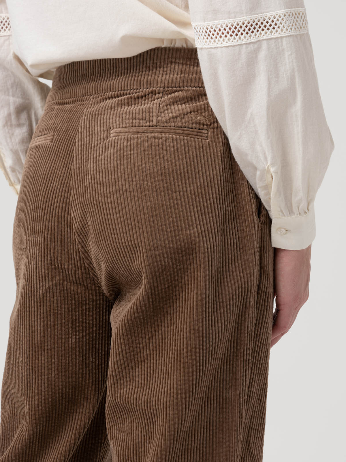 Pantalón Algodón Orgánico Mujer Verdant Café Rockford