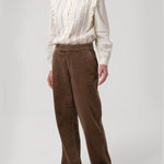 Pantalón Algodón Orgánico Mujer Verdant Café Rockford