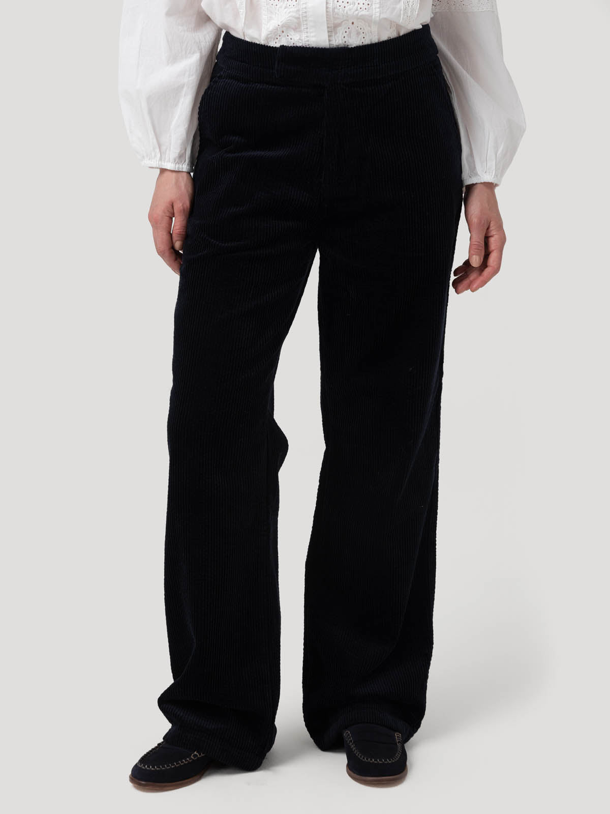 Pantalón Algodón Orgánico Mujer Verdant Azul Rockford