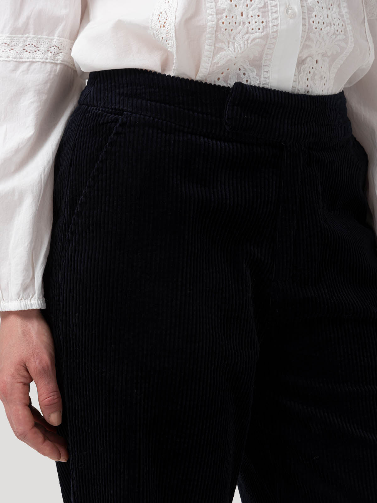 Pantalón Algodón Orgánico Mujer Verdant Azul Rockford