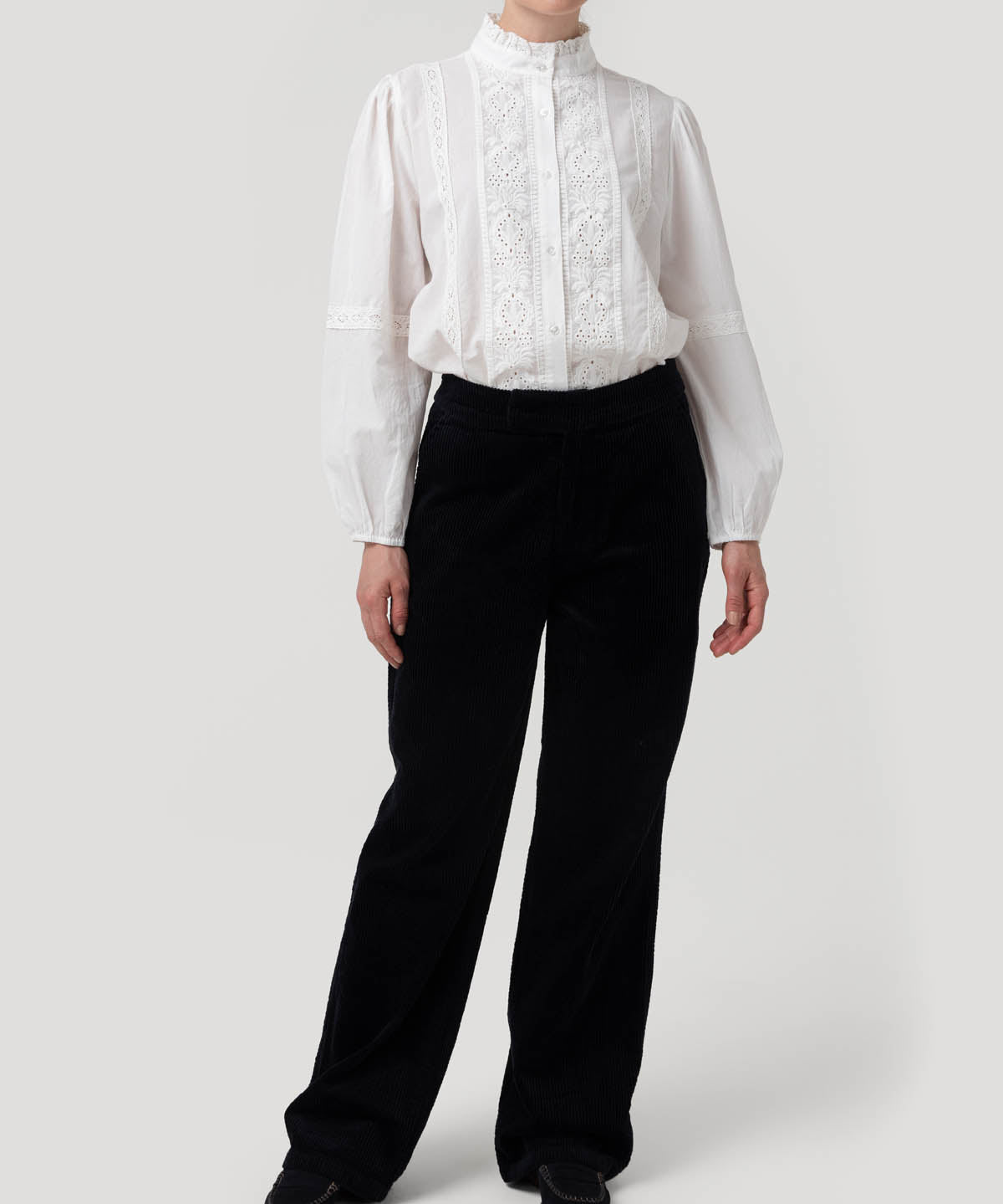 Pantalón Algodón Orgánico Mujer Verdant Azul Rockford