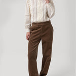 Blusa Algodón Orgánico Mujer Hibiscus Blanco Rockford