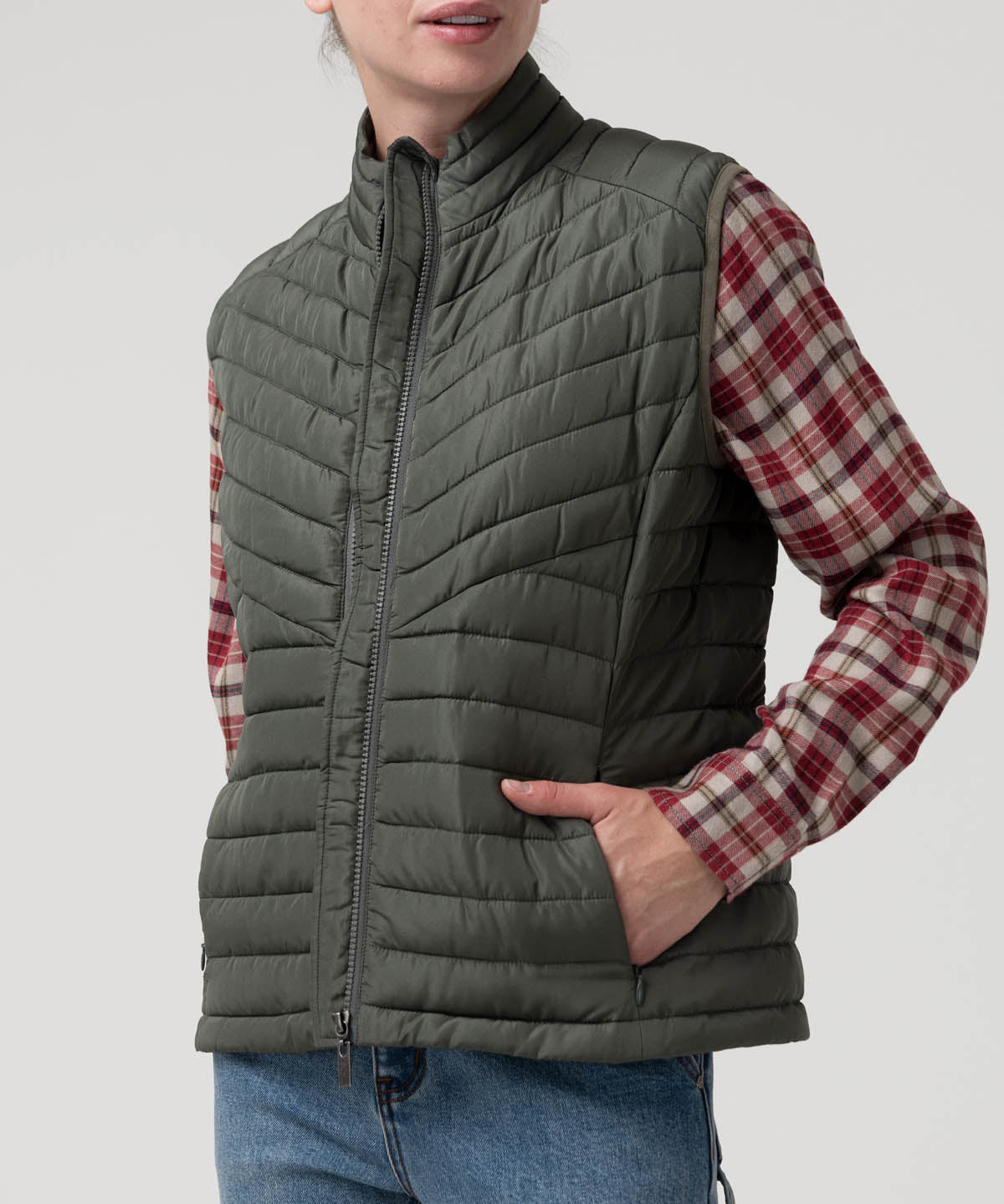 Parka Poliéster Reciclado Mujer Ginko Verde Rockford