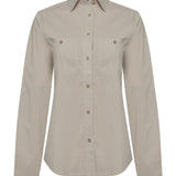 Blusa Algodón Orgánico Mujer Coop Beige Rockford
