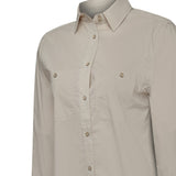 Blusa Algodón Orgánico Mujer Coop Beige Rockford