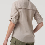 Blusa Algodón Orgánico Mujer Coop Beige Rockford