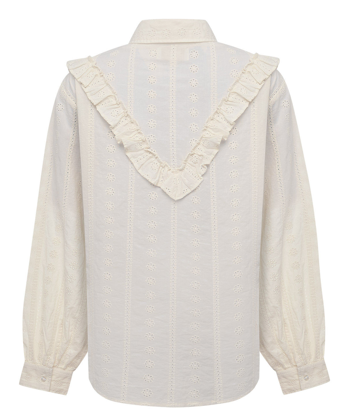 Blusa Algodón Orgánico Mujer Margat Blanco Rockford