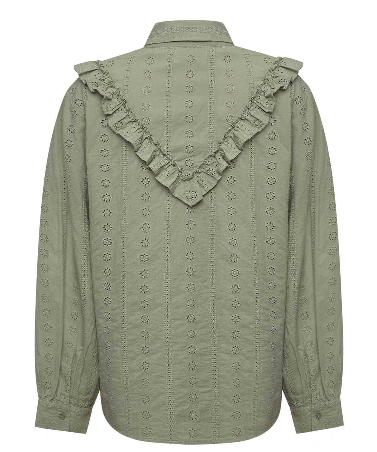 Blusa Algodón Orgánico Mujer Margat Verde Rockford