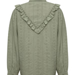 Blusa Algodón Orgánico Mujer Margat Verde Rockford