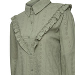 Blusa Algodón Orgánico Mujer Margat Verde Rockford