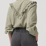 Blusa Algodón Orgánico Mujer Margat Verde Rockford