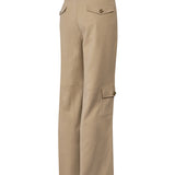 Pantalón Poliéster Reciclado Mujer Noa Beige Rockford