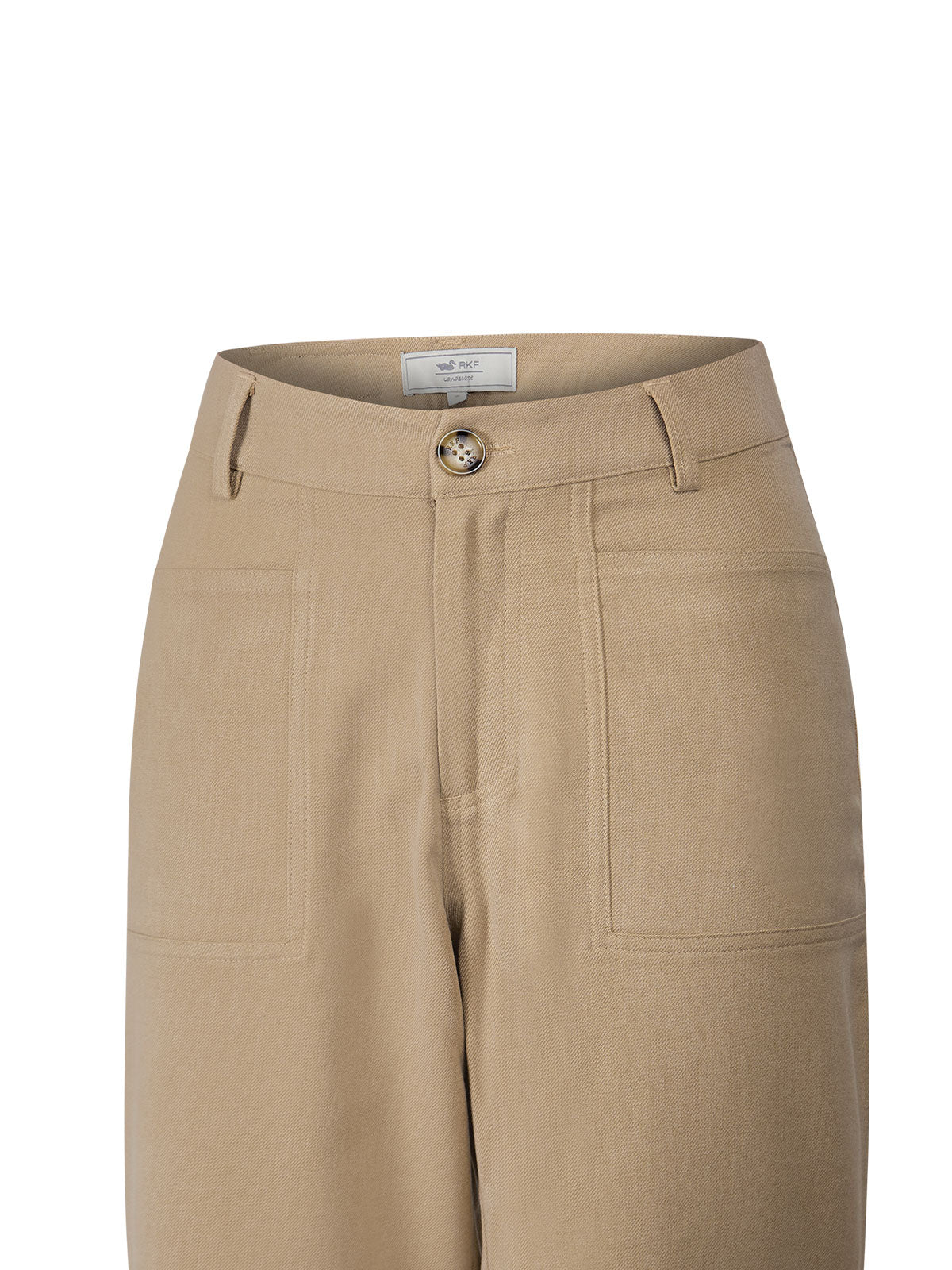 Pantalón Poliéster Reciclado Mujer Noa Beige Rockford