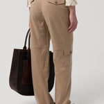Pantalón Poliéster Reciclado Mujer Noa Beige Rockford