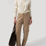 Pantalón Poliéster Reciclado Mujer Noa Beige Rockford