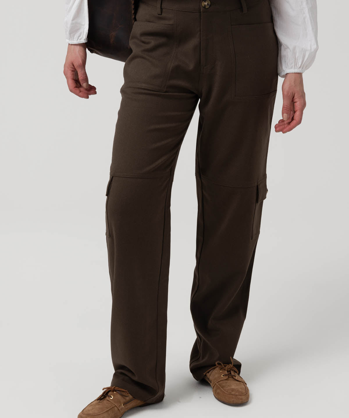 Pantalón Poliéster Reciclado Mujer Noa Verde Rockford