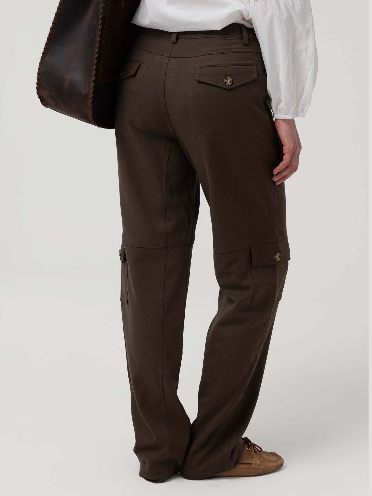 Pantalón Poliéster Reciclado Mujer Noa Verde Rockford