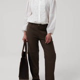 Pantalón Poliéster Reciclado Mujer Noa Verde Rockford