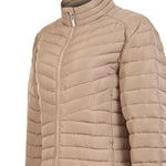 Parka Poliéster Reciclado Mujer Biloba Café Rockford