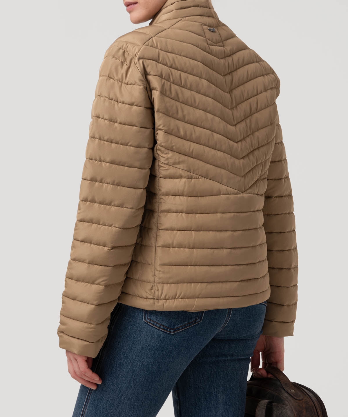 Parka Poliéster Reciclado Mujer Biloba Café Rockford