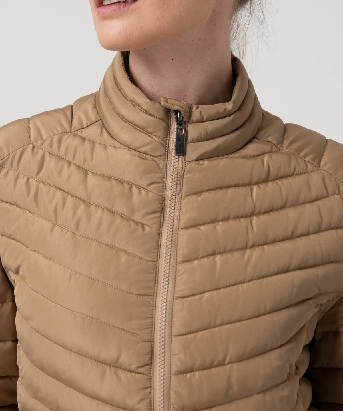 Parka Poliéster Reciclado Mujer Biloba Café Rockford