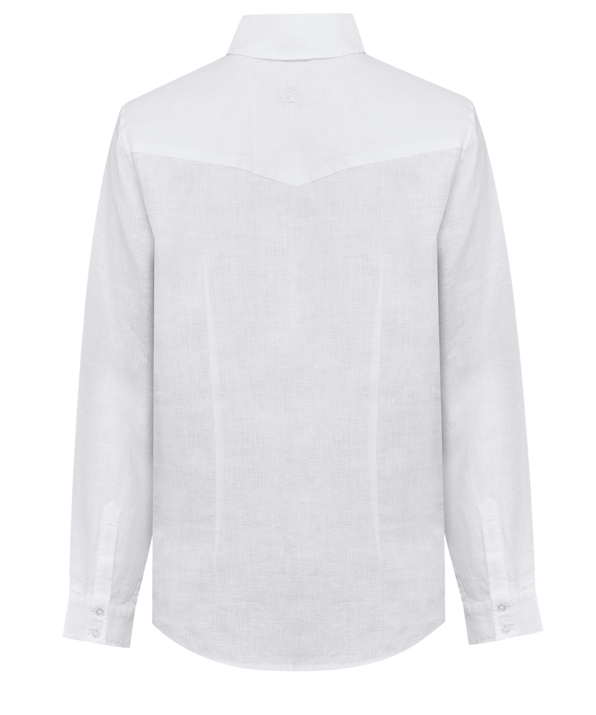 Blusa Lino Orgánico Mujer Lirio Blanco Rockford