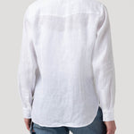 Blusa Lino Orgánico Mujer Lirio Blanco Rockford