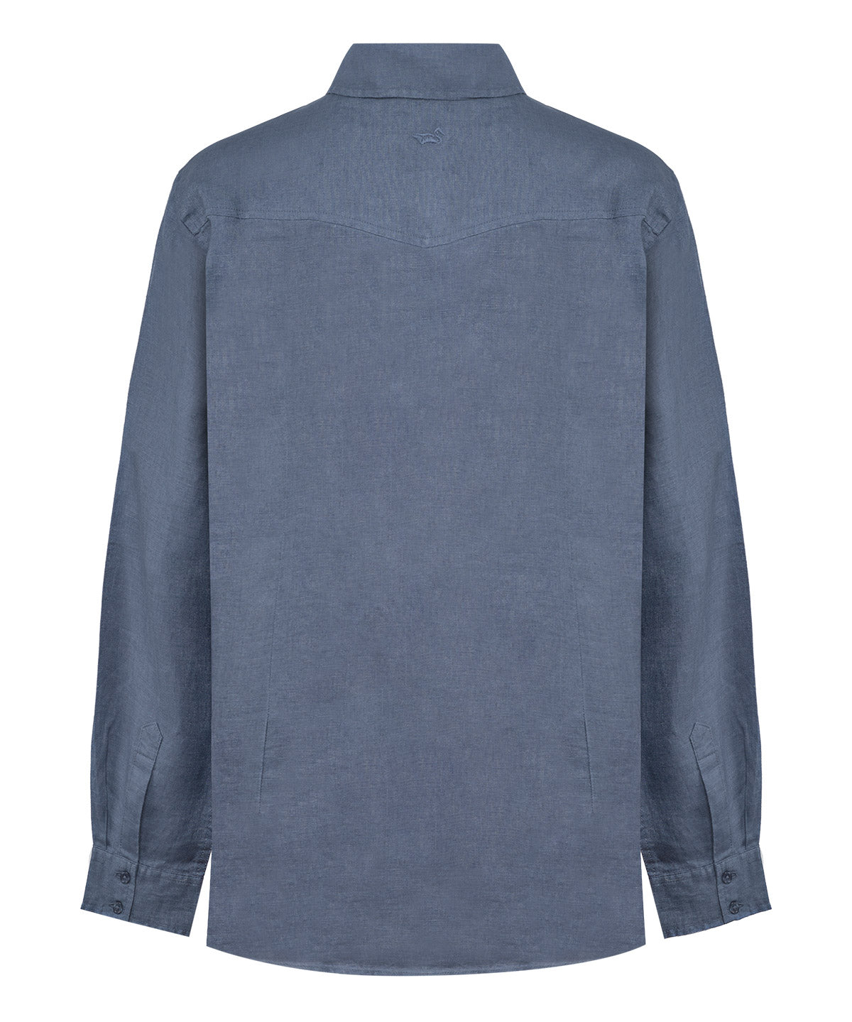 Blusa Lino Orgánico Mujer Lirio Azul Rockford