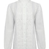 Blusa Algodón Orgánico Mujer Camelia Blanco Rockford