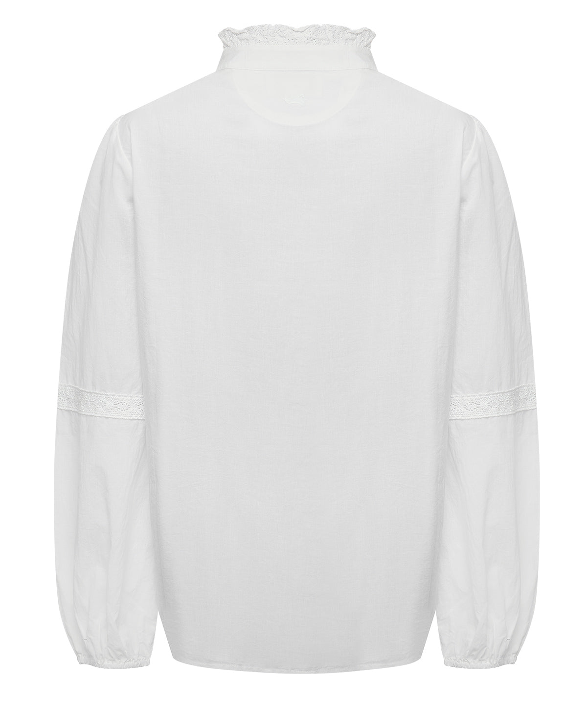 Blusa Algodón Orgánico Mujer Camelia Blanco Rockford