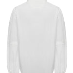 Blusa Algodón Orgánico Mujer Camelia Blanco Rockford