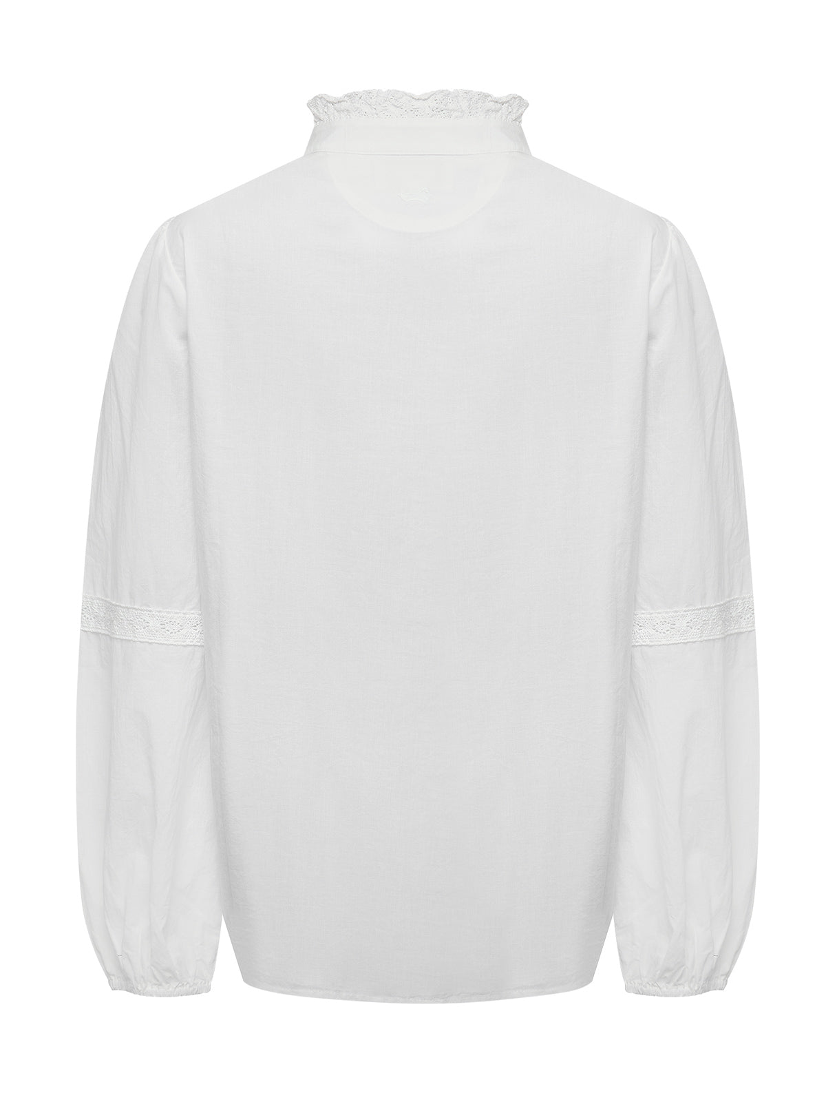 Blusa Algodón Orgánico Mujer Camelia Blanco Rockford